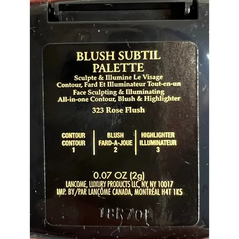 Lancome Blush Subtil Palette 323 + Drama Liqui Pencil Glitter Duo